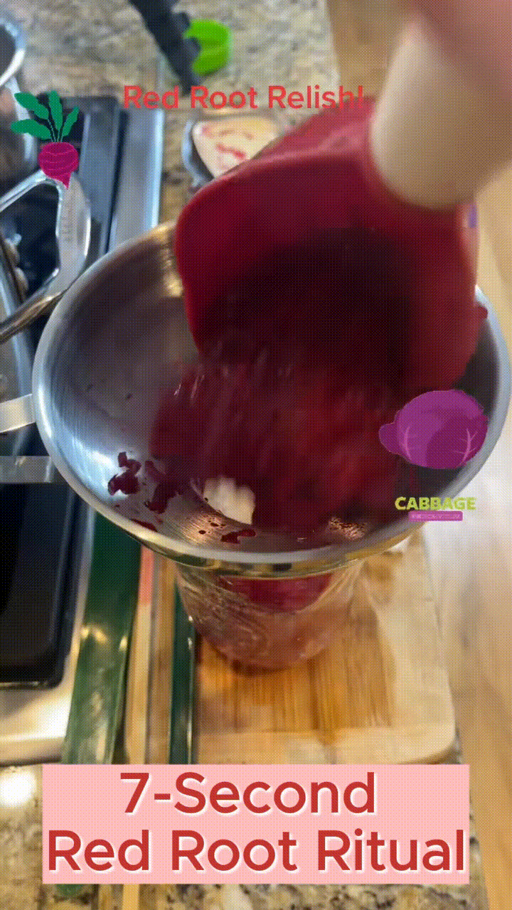 At-home nightly vision step preview (7-Second Red Root Ritual)