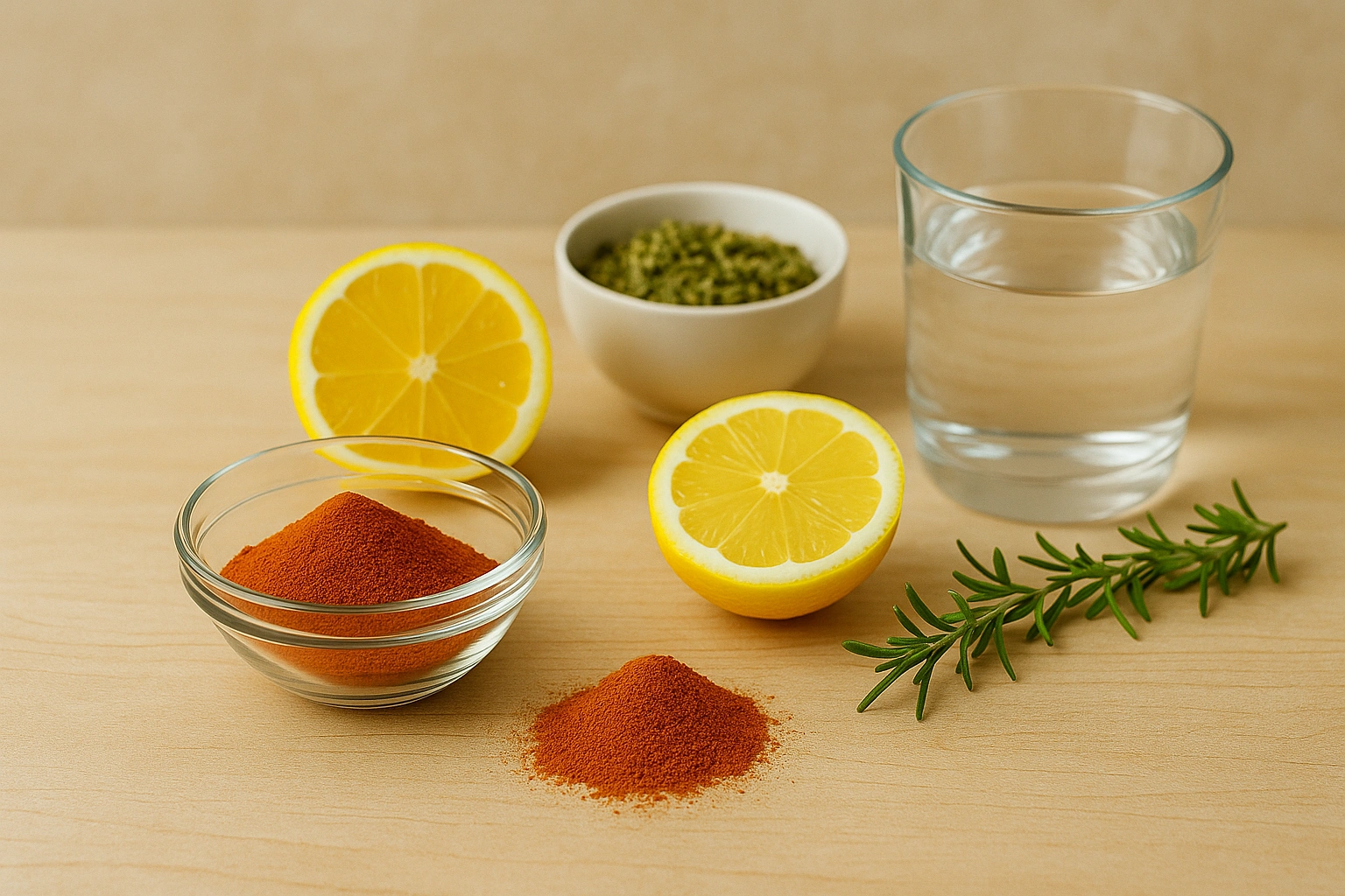 Natural, kitchen-friendly ingredients