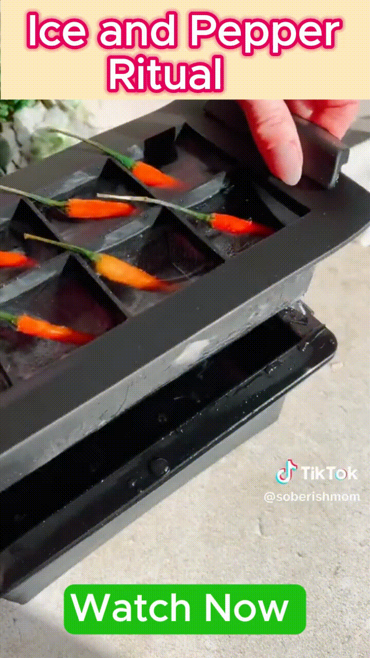 At-home nightly step preview (9-Second Ice & Pepper Ritual)