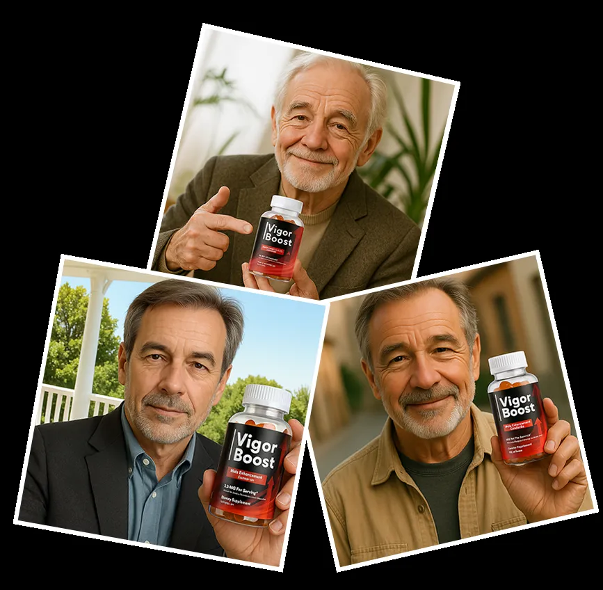 Real Vigor Boost users collage